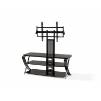 BEST Wood Home Theater Stand with 37-55" TV Mount